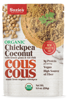 Organic Chickpea Coconut Couscous