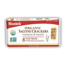 Organic Saltine Crackers with Rosemary